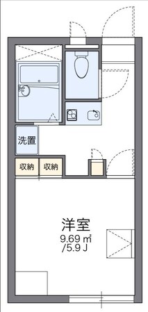 レオパレス富士見町の物件間取画像